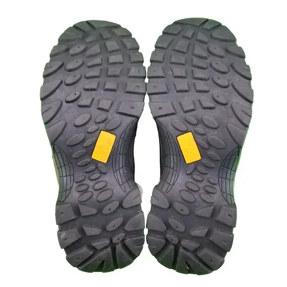 ✅Everest Bob Waterproof Brown Leather Hiking Boots Mens 10 Outdoor Trail Shoes - Picture 3 of 10